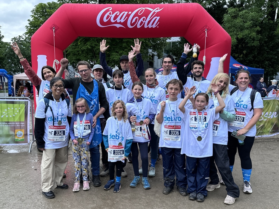 EB-Haus Team Finisher beim Inclusion Run by Coca-Cola