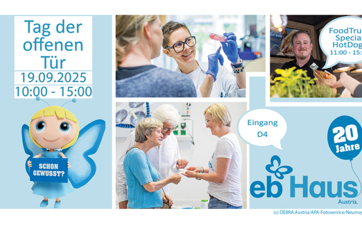 Einladung 19. September 2025: Tag der offenen Tür EB-Haus Austria