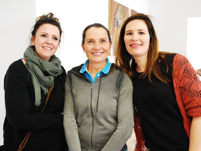 Drei Krankenschwestern der EB-Ambulanz im EB-Haus - Referentinnen des Seminars